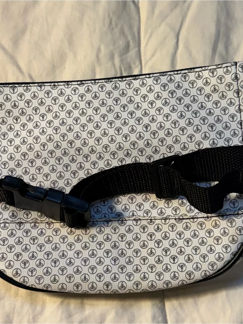 Vintage Y2K Daniel Hugo Monogram Waist Belt/ Crossbody Bag